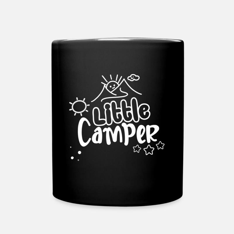 Little Camper - Tasse einfarbig - Schwarz