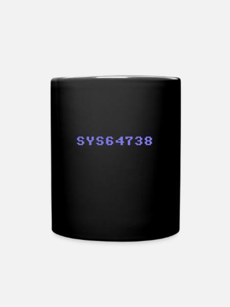 sys64738 - Full Colour Mug - black