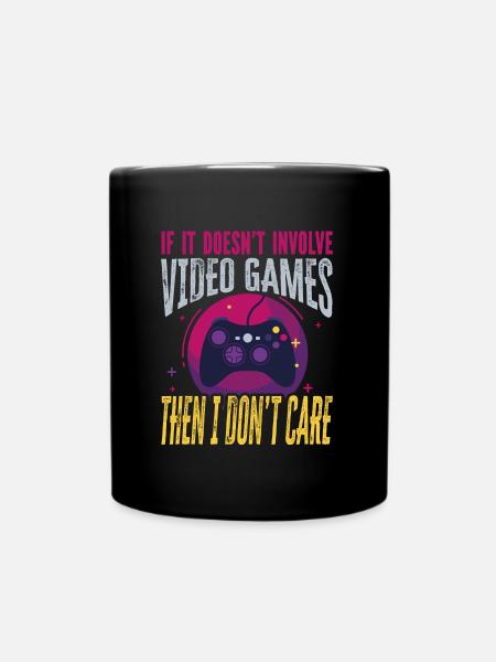 Gamer Gamer Designs - Full Colour Mug - black
