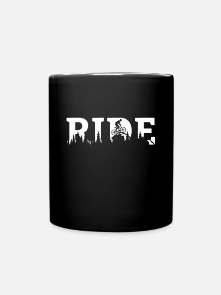 Ride mountain bike MTB cycling bicycle - Mug uni - noir
