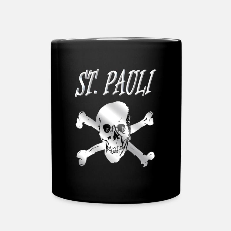 St Pauli Design - Full Colour Mug - black
