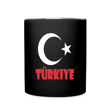 Turquie Design - Mug uni - noir - Devant