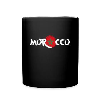 morocco design maroc - Mug uni - noir - Devant