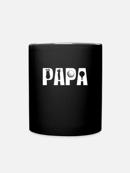 papa golfeur - Mug uni - noir
