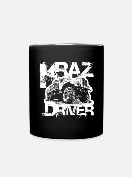 KRAZ Driver - Tasse einfarbig - Schwarz