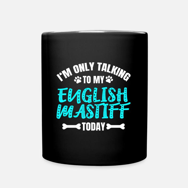 Deutsch Mastiff - Mug uni - noir