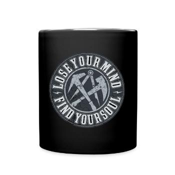 Couvreur - Mug uni - noir - Devant