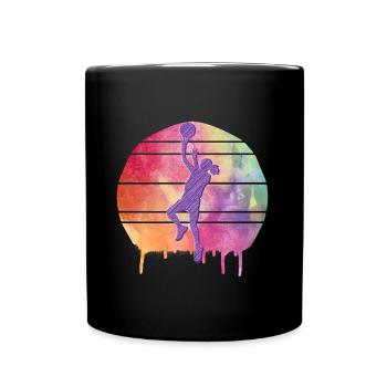 Basketball Player - Full Colour Mug - black - Front