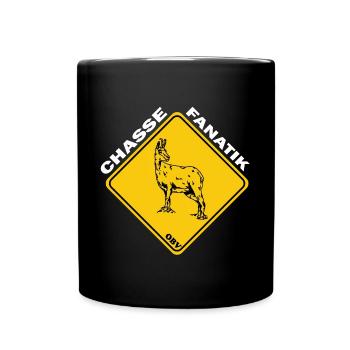 OBV - Chasse Fanatik Isard - Mug uni - noir - Devant