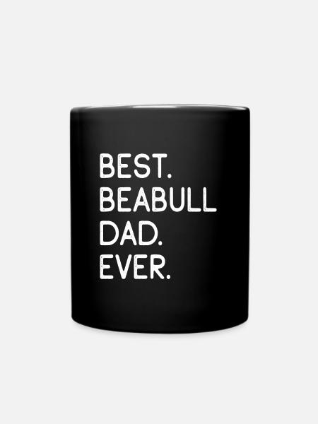 Beabull Dad - Tasse einfarbig - Schwarz