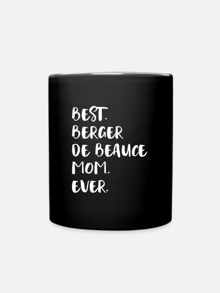 Berger De Beauce Mom - Tasse einfarbig - Schwarz