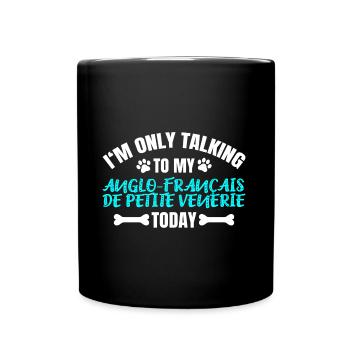 Anglo-Français De Petite Vénerie - Tasse einfarbig - Schwarz - Vorne