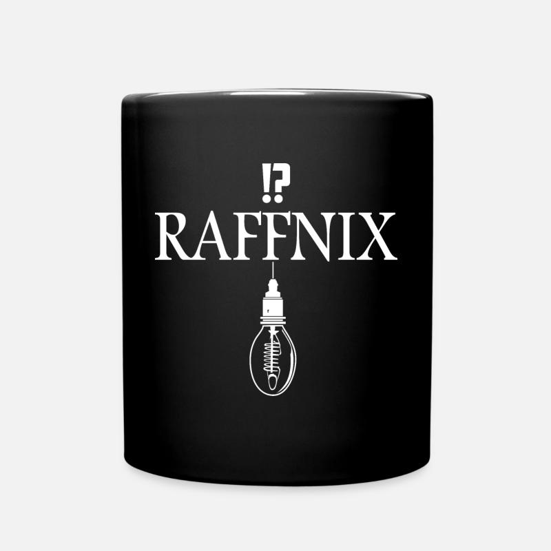 Raffnix Nerd - Tasse einfarbig - Schwarz
