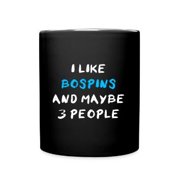 Bospin - Tasse einfarbig - Schwarz - Vorne