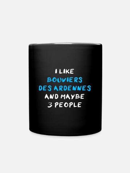 Bouvier Des Ardennes - Mug uni - noir