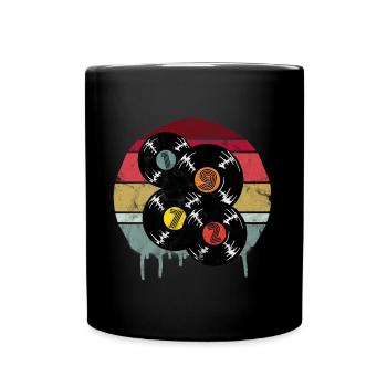 1972 Année de naissance Millésime - Mug uni - noir - Devant
