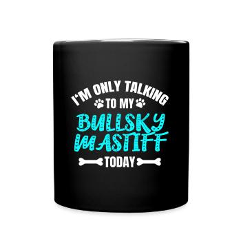 Bullsky Mastiff - Full Colour Mug - black - Front