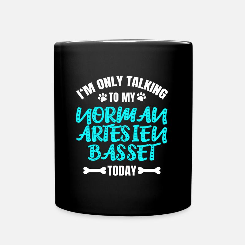 Norman Artesien Basset - Tasse einfarbig - Schwarz