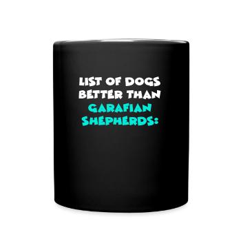 Garafian Shepherds - Full Colour Mug - black - Front