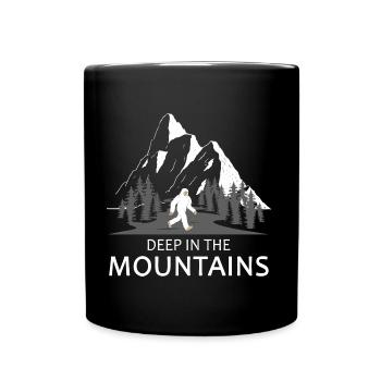 bergwandern mountain-adventure alpin via ferrata - Tasse einfarbig - Schwarz - Vorne
