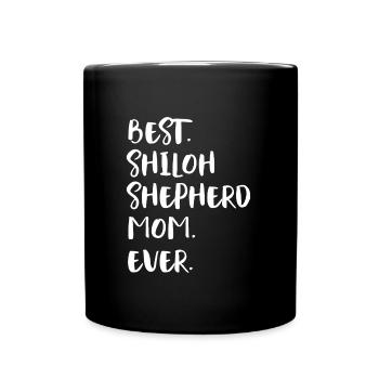 Shiloh Shepherd Mom - Full Colour Mug - black - Front