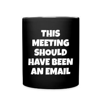 Office Saying Work colleague - Full Colour Mug - black - Front