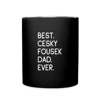 Cesky Fousek Papa - Mug uni - noir - Devant