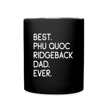 Phu Quoc Ridgeback Dad - Full Colour Mug - black - Front