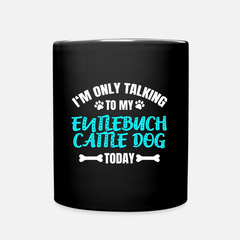 Entlebuch Cattle Dog - Tasse einfarbig - Schwarz