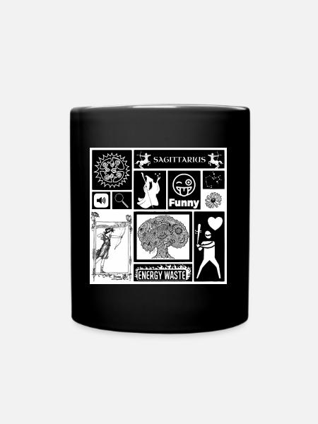 SCHÜTZE - Tasse einfarbig - Schwarz