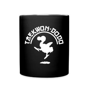 Taekwondo, Taekwon-Do + Dodo = Taekwon-dodo, Dodo - Full Colour Mug - black - Front