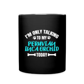 Peruvian Inca Orchid - Tasse einfarbig - Schwarz - Vorne