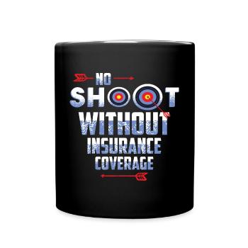Archer - Mug uni - noir - Devant