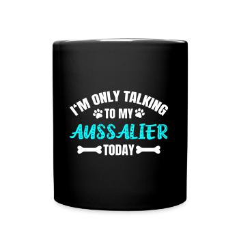 Aussalier - Tasse einfarbig - Schwarz - Vorne