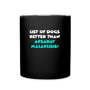 Aksaray Malaklisis - Tasse einfarbig - Schwarz - Vorne