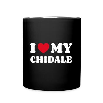 I Love My Chidale - Full Colour Mug - black - Front