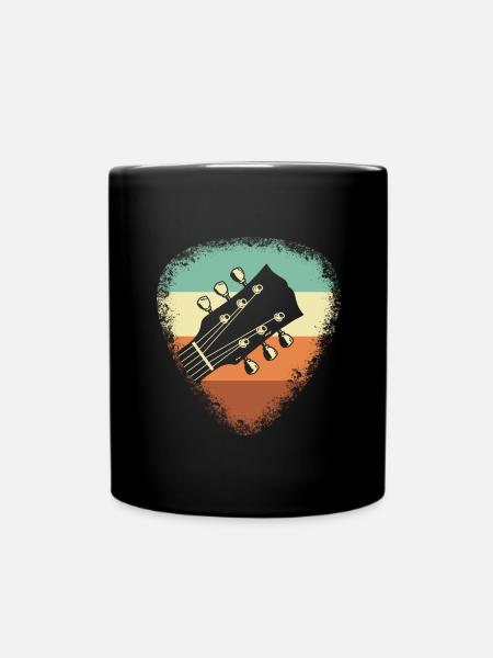 Guitar - Tasse einfarbig - Schwarz