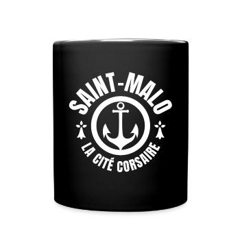 Bretagne, fierté Bretonne, vive la Bretagne - Mug uni - noir - Devant