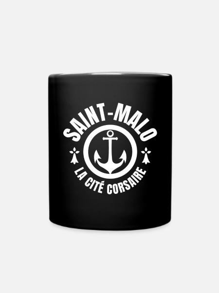 Bretagne, fierté Bretonne, vive la Bretagne - Mug uni - noir