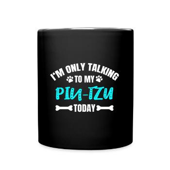 Pin-Tzu - Tasse einfarbig - Schwarz - Vorne