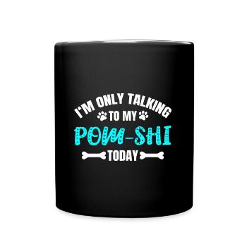 Pom-Shi - Full Colour Mug - black - Front