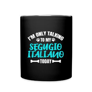 Segugio Italiano - Mug uni - noir - Devant
