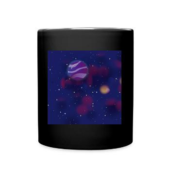 Mars - Tasse einfarbig - Schwarz - Vorne