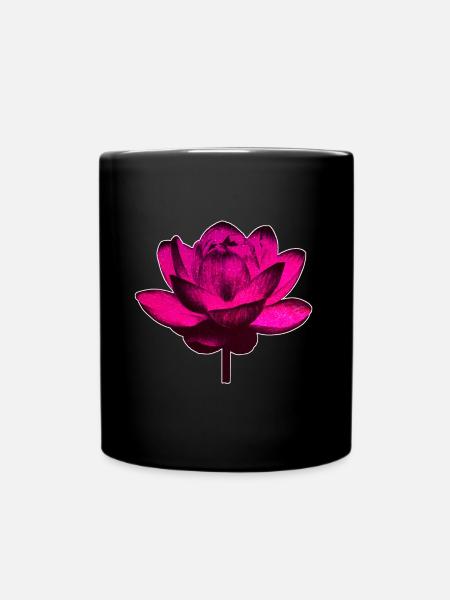 Fleur de galaxie - Mug uni - noir