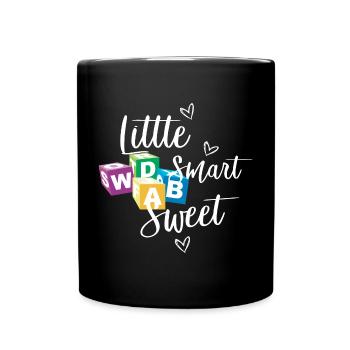 Small Smart and Sweet - Full Colour Mug - black - Front