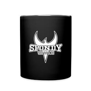 SpondyCops Blanc - Mug uni - noir - Devant