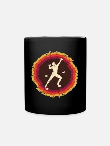 Klettern Kletterhalle Kletterer Bouldern - Tasse einfarbig - Schwarz