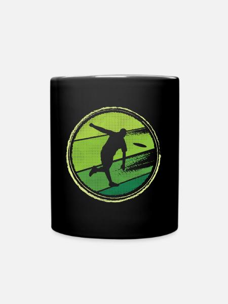 Lecteur de disc golf Friesbeesport Frisbee Disc Golf - Mug uni - noir