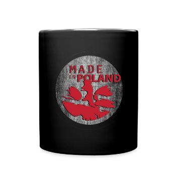 Fabriqué en Pologne Polen - Mug uni - noir - Devant