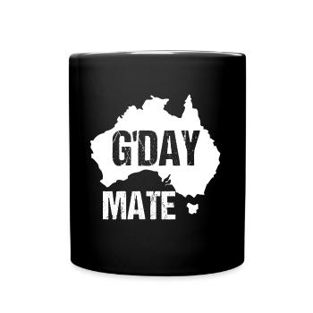 G'DAY MATE - Full Colour Mug - black - Front